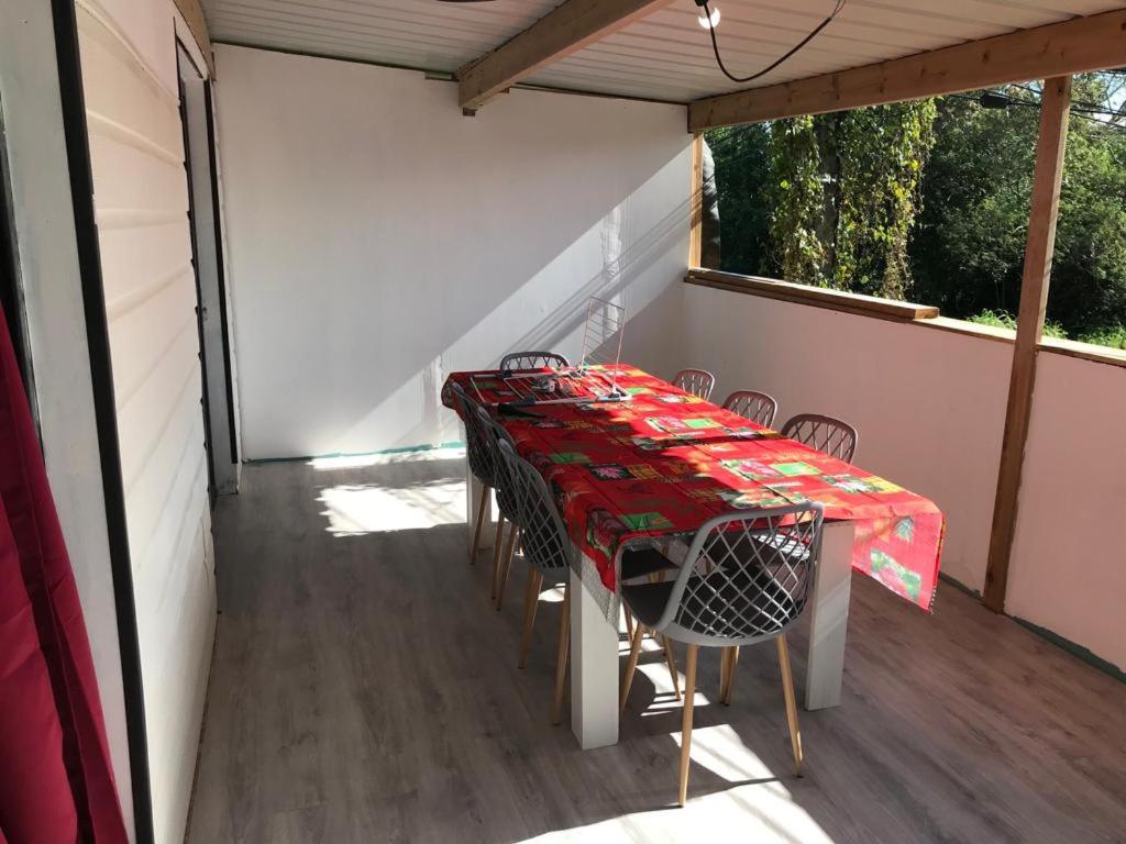 דירות סן-אנדרה Le Flamboyant Avec Piscine Chauffee 30° Et Jacuzzi מראה חיצוני תמונה
