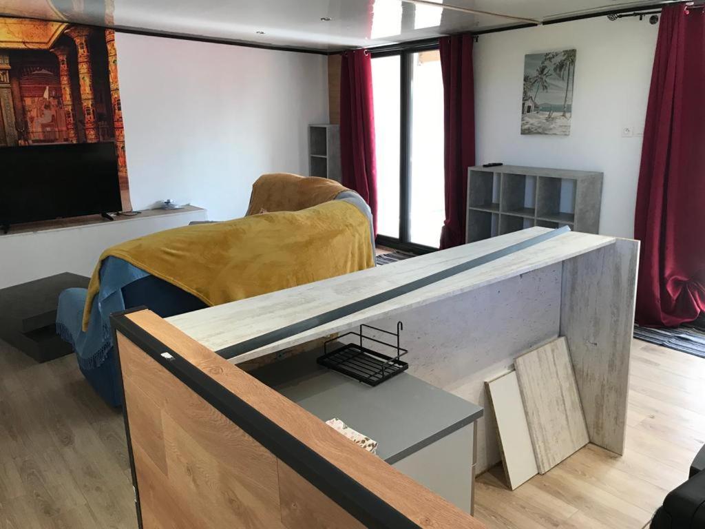 דירות סן-אנדרה Le Flamboyant Avec Piscine Chauffee 30° Et Jacuzzi מראה חיצוני תמונה